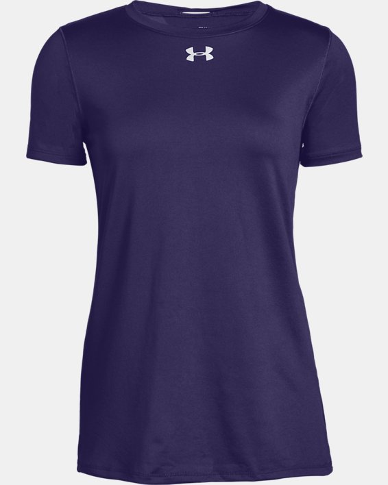 UA Locker - T-shirt pour femmes, Purple, pdpMainDesktop image number 4